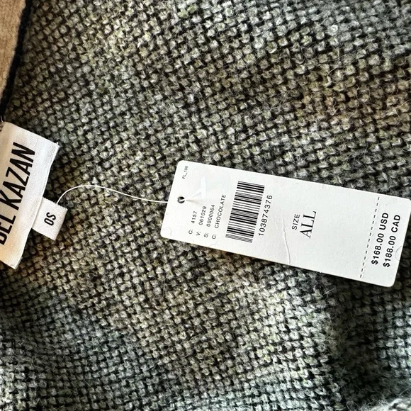 New with Tag Anthropologie Bel Kazan Cardigan with Martini Design One Size - Picture 12 of 14